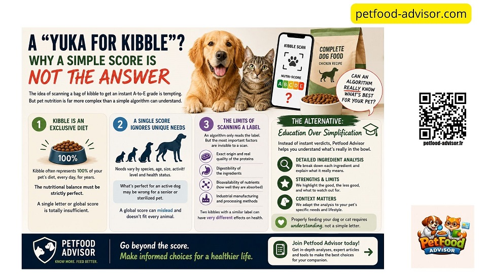 Can We Really Create a Yuka for Kibble2